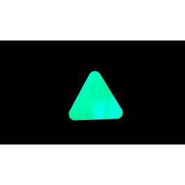 Dreiecke für Wartelinien (10 Stück) - Glow in the dark