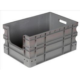 Stapelbehälter Eurobox 400x600x290 mm mit Grifföffnung