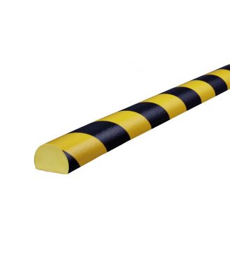Knuffi Flächenschutz für ebene Flächen, Typ C - schwarz-gelb - 5 Meter